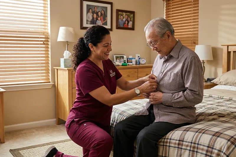 A Ministering Hand Home Care Services office